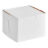 Southern Champion 5 1/2" x 5 1/2" x 4" White Cake / Bakery Box - 250/Case