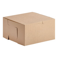 Southern Champion 8" x 8" x 5" Kraft Cake / Bakery Box - 100/Case