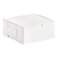 Southern Champion 9" x 9" x 4" White Cake / Bakery Box - 200/Case