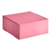 Southern Champion 12" x 12" x 5" Pink Cake / Bakery Box - 100/Case