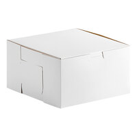 Southern Champion 7" x 7" x 4" White Cake / Bakery Box - 250/Case