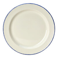 Steelite Performance Blue Dapple 9" Slimline Plate - 24/Case