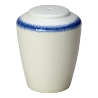 Steelite Performance Blue Dapple Madison Salt Shaker - 12/Case