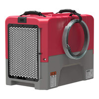 AlorAir Storm Extreme LGR Red Industrial Commercial Dehumidifier with Pump - 115V