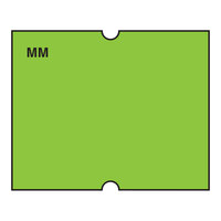 DayMark MoveMark™ 13/16" x 11/16" Removable Fluorescent Green 1,000-Count Date Coder Label Roll for Speedy Mark® Express 20 and DM4 - 8/Case