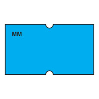 DayMark MoveMark™ 13/16" x 1/2" Removable Light Blue 1,000-Count Date Coder Label Roll for Speedy Mark® Express 10, DM3, and DM3_S - 8/Case