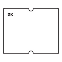 DayMark DuraMark 13/16" x 11/16" Permanent White 1,000-Count Date Coder Label Roll for Speedy Mark® Express 20 and DM4 - 8/Case