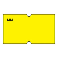 DayMark MoveMark™ 13/16" x 1/2" Removable Yellow 1,000-Count Date Coder Label Roll for Speedy Mark® Express 10, DM3, and DM3_S - 8/Case
