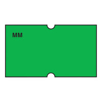 DayMark MoveMark™ 13/16" x 1/2" Removable Fluorescent Green 1,000-Count Date Coder Label Roll for Speedy Mark® Express 10, DM3, and DM3_S - 8/Case