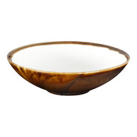 Bon Chef Tavola Amaretto 40 oz. Brown Bowl - 12/Case