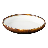 Bon Chef Tavola Amaretto 8" Brown Plate - 24/Case