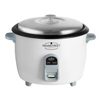 MainStreet Equipment RC30 30 Cup (15 Cup Raw) Electric Rice Cooker / Warmer - 120V, 950W