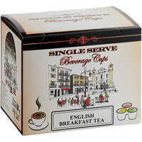 Caffe de Aroma English Breakfast Tea Single Serve Cups - 72/Case