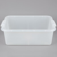 Vollrath 1517-C13 Traex® Color-Mate Clear Perforated Drain Box - 20" x 15" x 7"