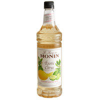 Monin Premium Exotic Citrus Flavoring Syrup 1 Liter - 4/Case