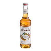 Monin Premium Caramel Flavoring Syrup - 750 mL - 12/Case