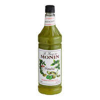 Monin Pistachio Syrup 1 Liter - 4/Case