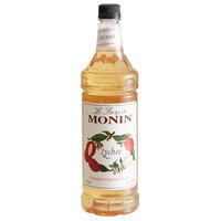 Monin Premium Lychee Flavoring Syrup 1 Liter - 4/Case