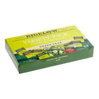 Bigelow Green Tea Bag Variety Tray Pack - 384/Case