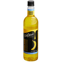 DaVinci Gourmet Sugar Free Banana Flavoring / Fruit Syrup 750 mL - 4/Case