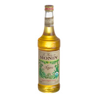 Monin Organic Agave Nectar Sweetener Syrup 750 mL - 6/Case
