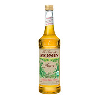 Monin Organic Agave Nectar Sweetener Syrup 750 mL - 6/Case