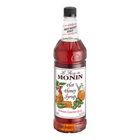 Monin Premium Hot Honey Flavoring Syrup 1 Liter - 4/Case