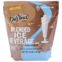 DaVinci Gourmet 3 lb. Ready to Use Vanilla Bean Mix - 4/Case