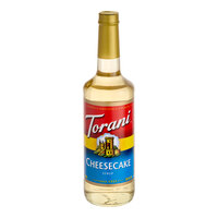 Torani Cheesecake Flavoring Syrup 750 mL Glass Bottle - 12/Case