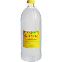 Shank's 32 fl. oz. Pure Peppermint Extract - 12/Case