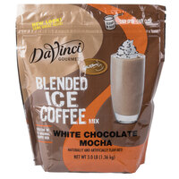 DaVinci Gourmet 3 lb. Ready to Use White Chocolate Mocha Mix - 4/Case