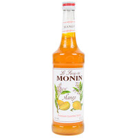 Monin Premium Mango Flavoring / Fruit Syrup 750 mL - 12/Case