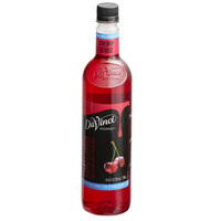 DaVinci Gourmet Sugar Free Cherry Flavoring / Fruit Syrup 750 mL - 4/Case