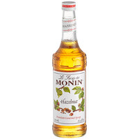 Monin Premium Hazelnut Flavoring Syrup - 750 mL - 12/Case