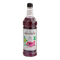 Monin Premium Ube Flavoring Syrup 1 Liter - 4/Case