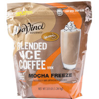 DaVinci Gourmet 3 lb. Ready to Use Mocha Freeze Mix - 5/Case