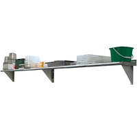 Advance Tabco WS-10-120 10" x 120" Wall Shelf - Stainless Steel