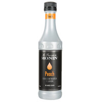 Monin Peach Concentrated Flavor 375 mL - 4/Case