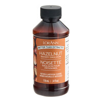 LorAnn Oils 4 fl. oz. Hazelnut Bakery Emulsion - 6/Case