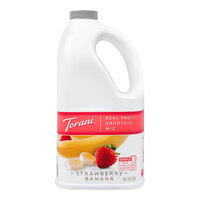 Torani 64 fl. oz. Strawberry Banana Fruit Smoothie Mix - 6/Case