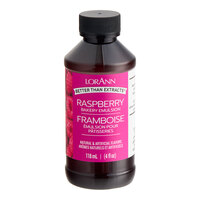 LorAnn Oils 4 fl. oz. Raspberry Bakery Emulsion - 6/Case