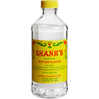 Shank's 8 fl. oz. Imitation Butter - 12/Case