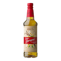 Torani Puremade Signature Vanilla Flavoring Syrup 750 mL Plastic Bottle - 4/Case