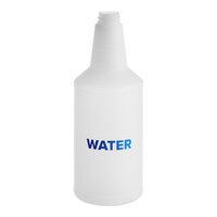 Lavex 24 oz. Labeled Plastic Spray Bottle for Water - 3/Case