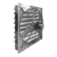 Canarm 42" 1-Speed Shutter-Mounted Exhaust Fan AX42-7 - 13,100 CFM, 1 Phase, 1 hp
