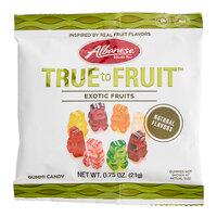 Albanese True to Fruit Exotic Fruits Gummi Bears 0.75 oz. - 200/Case