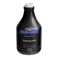 Ghirardelli Black Label Chocolate Flavoring Sauce 64 fl. oz. - 6/Case