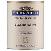 Ghirardelli 3.12 lb. Classic White Frappe Mix - 6/Case