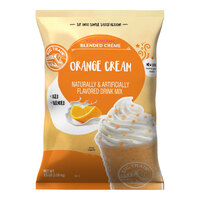 Big Train 3.5 lb. Orange Cream Kidz Kreamz Blended Creme Frappe Mix - 5/Case