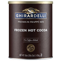 Ghirardelli 3.12 lb. Frozen Hot Cocoa Frappe Mix - 6/Case